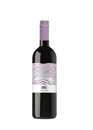 A 750ml bottle of Corte Vigna Shiraz, a bold Italian red wine available for delivery at sip22 Amman.