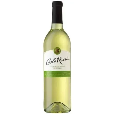 Carlo Rossi California White, a crisp and refreshing medium-dry white wine from California, available for delivery in Amman.
