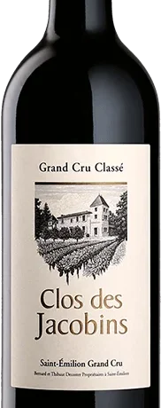 Clos des Jacobins 2016, a 94-point Saint-Émilion Grand Cru Classé red wine, available for delivery in Amman.