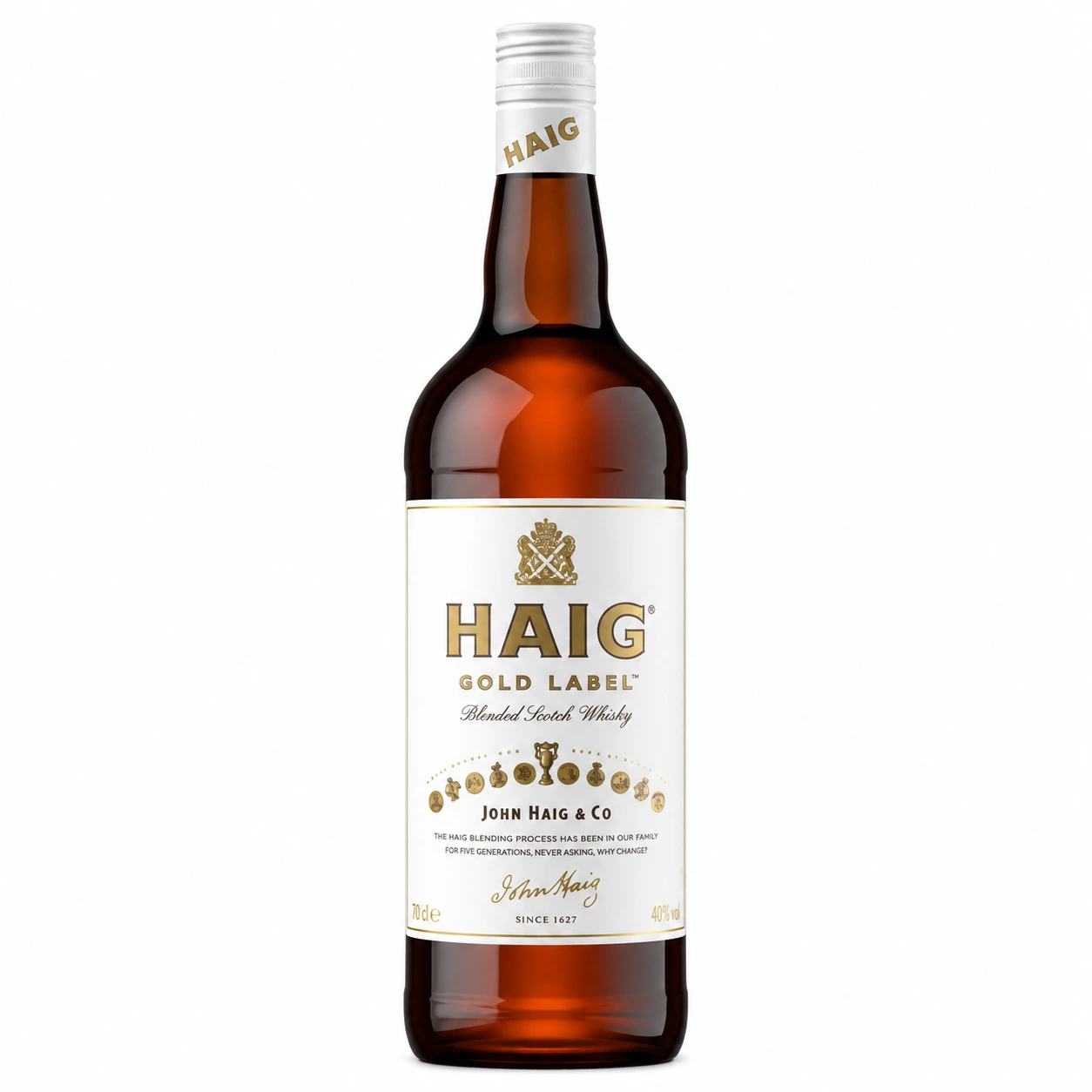Haig Gold Label scotch whisky-100cl-free-delivery-premium-alcohol-amman-jordan-468524 2 - sip22 Haig Gold Label Blended Scotch Whisky, featuring its classic red and gold label, available for delivery in Amman.