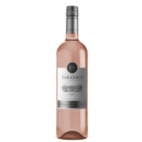 Tarapacá Reserva Rosé, featuring its vibrant coral pink color and elegant label, available for delivery in Amman.
