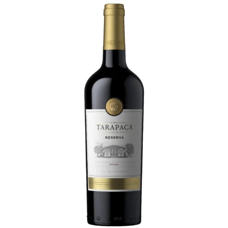 Tarapacá Reserva Syrah-Red-wine-sip22-75cl-wine-spirits-free-delivery-premium-alcohol-amman-jordan - sip22 Tarapacá Reserva Syrah, a deep ruby-red Chilean wine with violet tints, available for delivery in Amman.