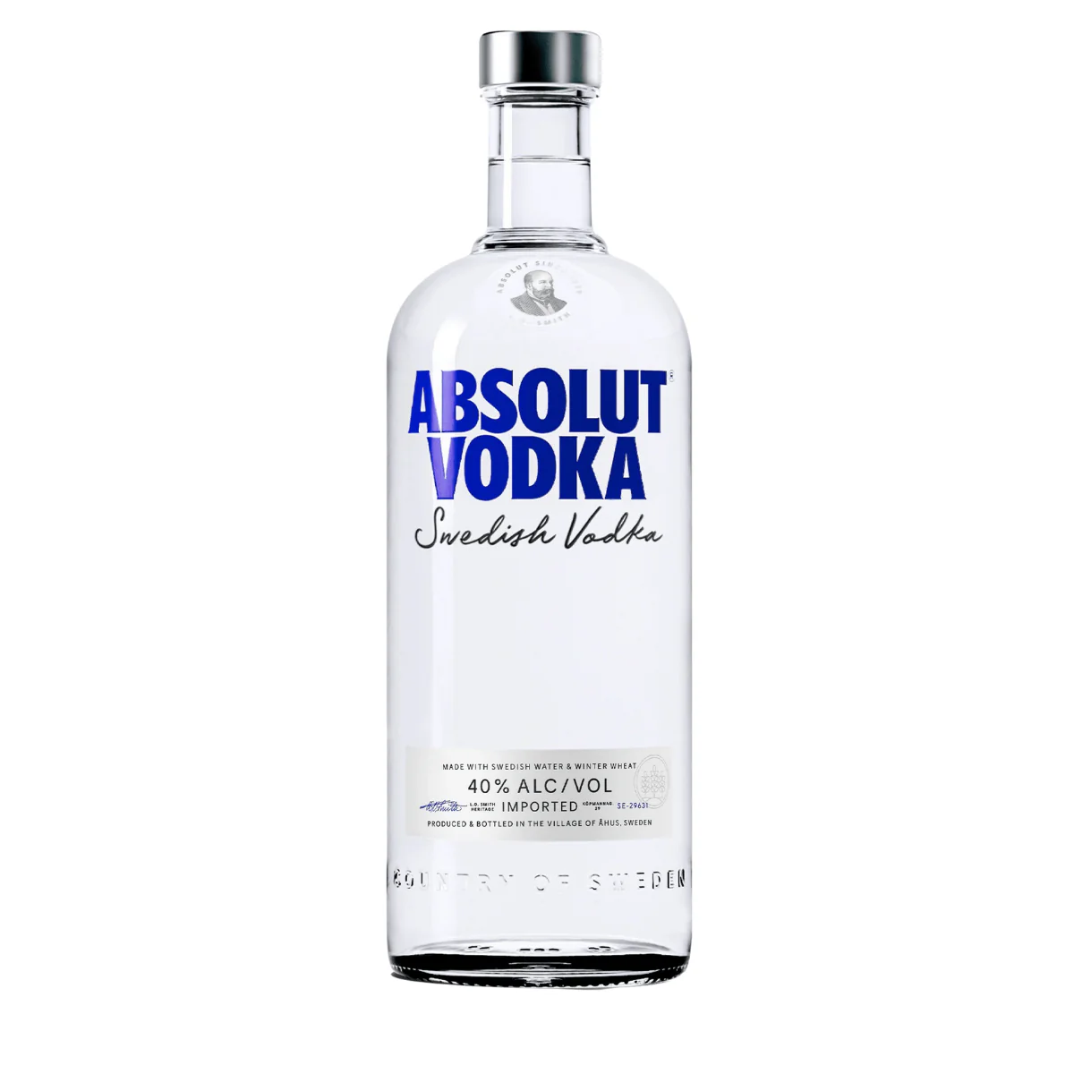 absolut-vodka-vodka-sip22-20cl-free-delivery-premium-alcohol-amman-jordan - sip22 The iconic transparent bottle of Absolut Vodka Blue with its blue script and apothecary design, a premium Swedish spirit available for delivery in Amman.