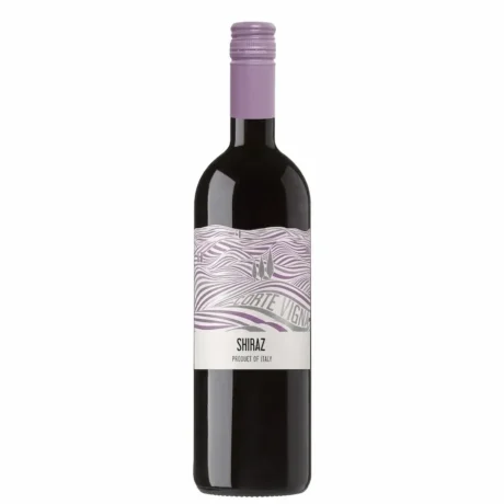 A 750ml bottle of Corte Vigna Shiraz, a bold Italian red wine available for delivery at sip22 Amman.