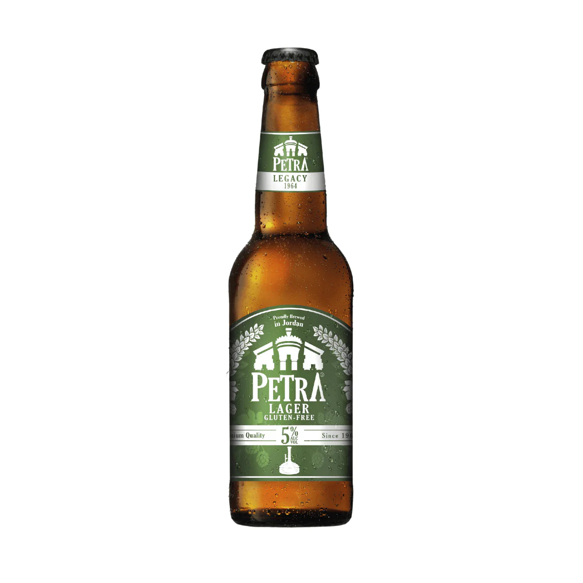 petra-lager-5-gluten-free-beer-sip22-33cl-bottle-free-delivery-premium-alcohol-delivery-amman-jordan - sip22 Petra Gluten Free beer, the first local gluten-free lager in Jordan, available for delivery in Amman.