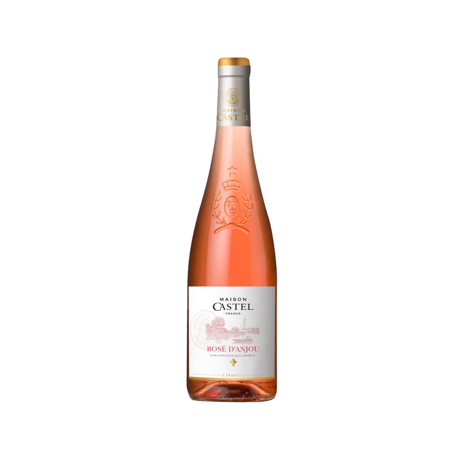 Maison Castel Rose Danjou-wine-sip22-75cl-wine-spirits-free-delivery-premium-alcohol-amman-jordan - sip22 Buy rose wine online Amman - Maison Castel Rosé d'Anjou French Wine