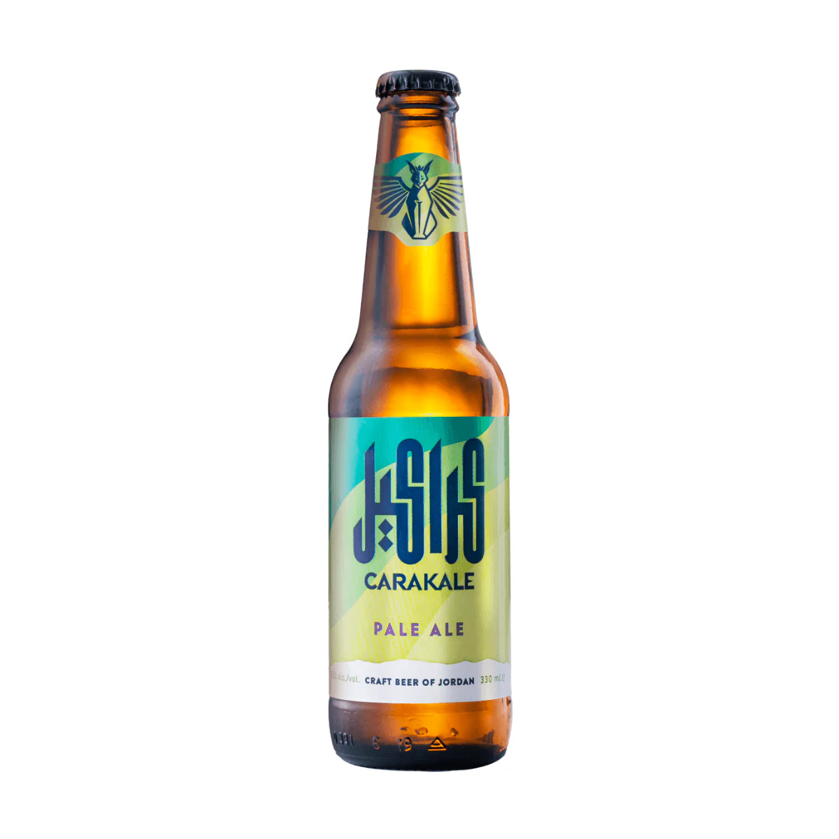 carakale-pale-ale-beer-sip22-33cl-free-delivery-premium-alcohol-amman-jordan - sip22 Carakale Pale Ale bottle cold and ready for delivery by SIP22