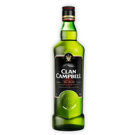 Clan Campbell Blended Scotch Whisky Bottle