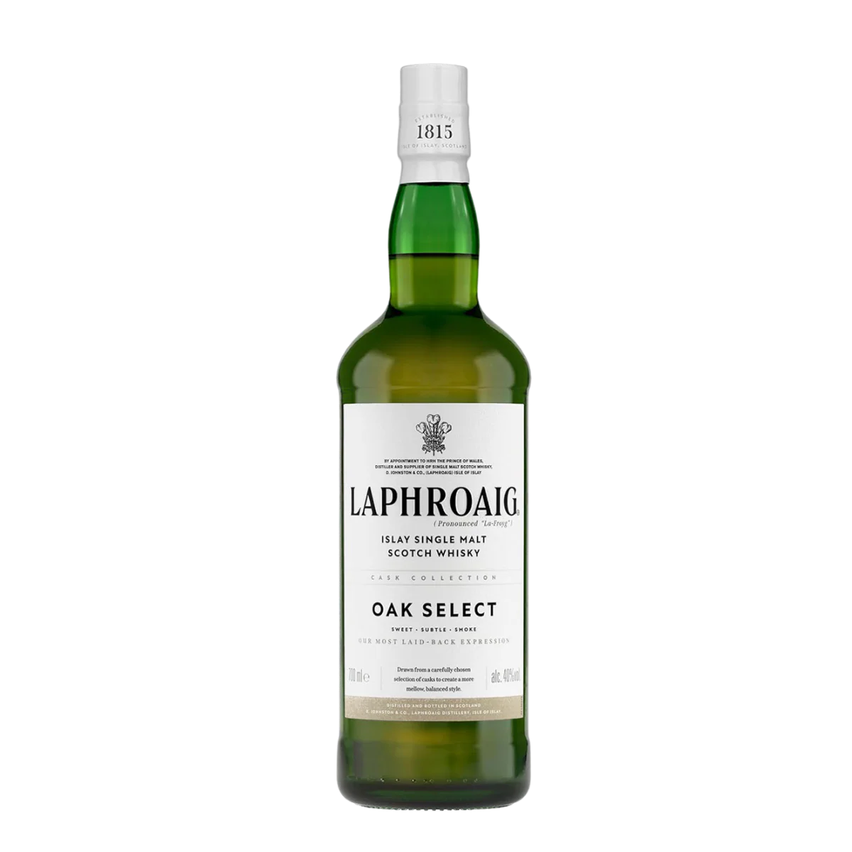 LaphroaigQuarterCasks_1 - sip22 Laphroaig Oak Select Islay Single Malt Scotch Whisky 700ml Bottle