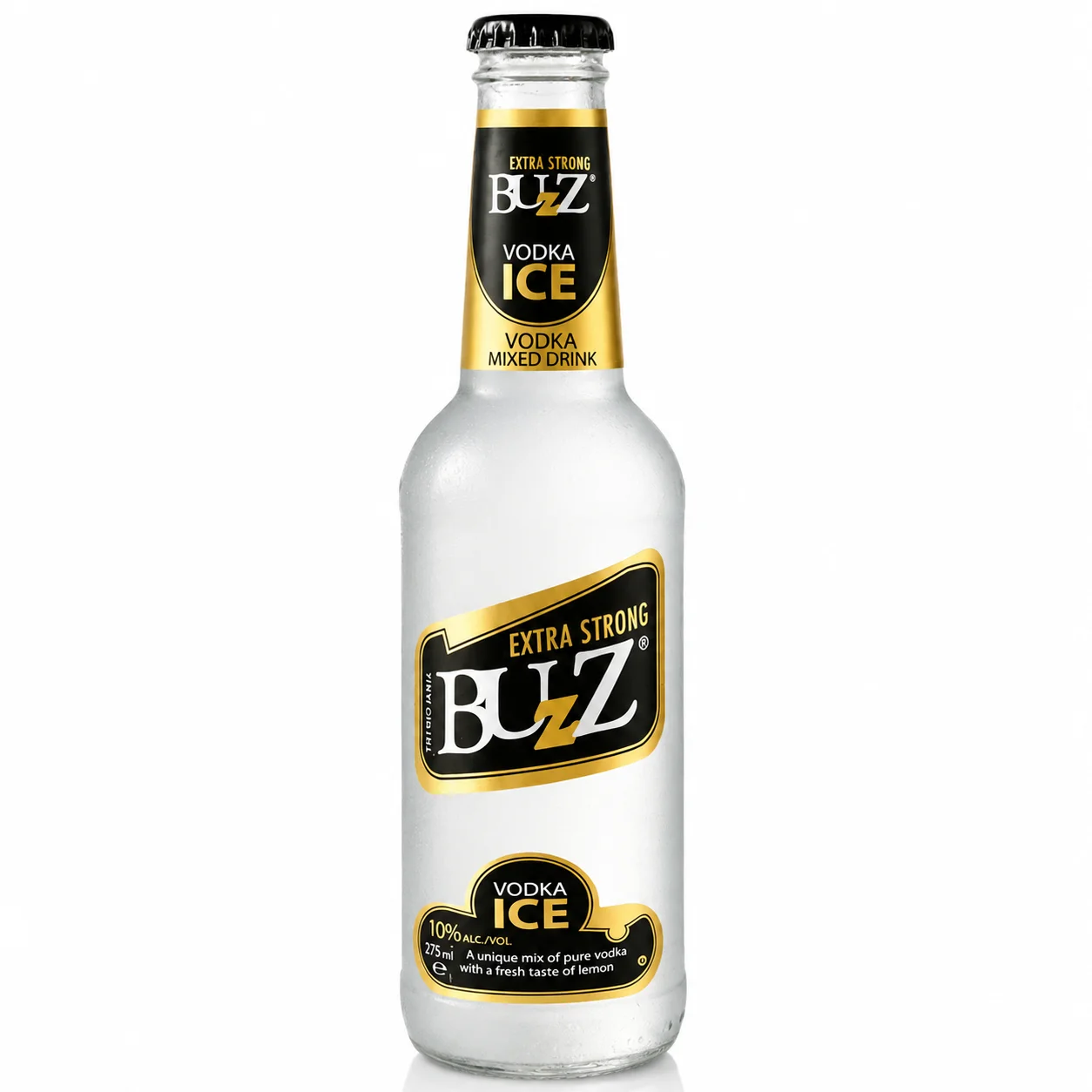 kaasak-buzz-ice-lemon-extra-strong-10-sip22-275ml-fast-delivery-amman - sip22 Buzz Ice Lemon Vodka Mix 10 Percent ABV 275ml Bottle