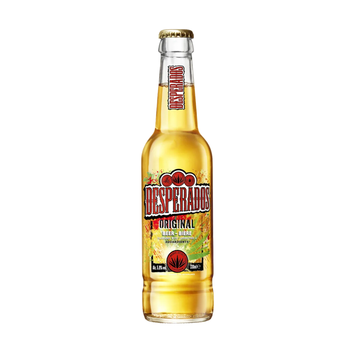 desperados-original-tequila-flavored-beer-33cl-sip22.webp - sip22 Desperados Original Tequila Flavored Beer bottle available to buy wine online amman