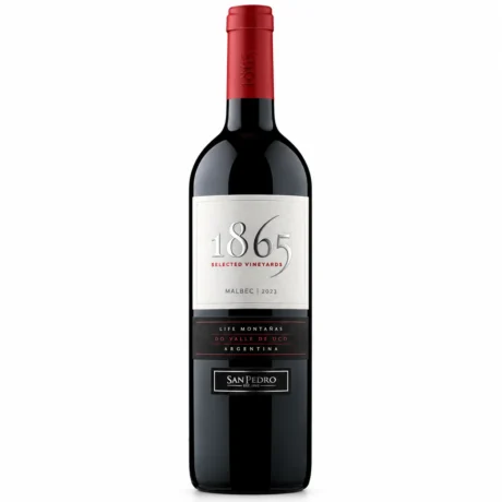 1865-Malbec-red-wine-sip22-75cl-wine-spirits-free-delivery-premium-alcohol-amman-jordan - sip22 Bottle of 1865 Selected Vineyards Malbec Chilean red wine available for fast delivery in Amman at SIP22