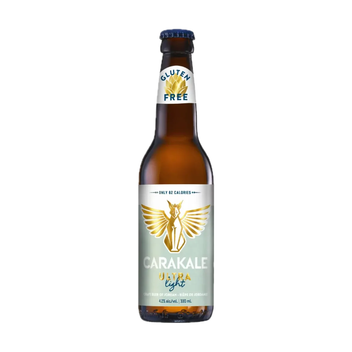 Carakale_Ultra_Light-beer-sip22-33cl-free-delivery-premium-alcohol-amman-jordan - sip22 Bottle of Carakale Ultra-Light local craft beer available for online delivery