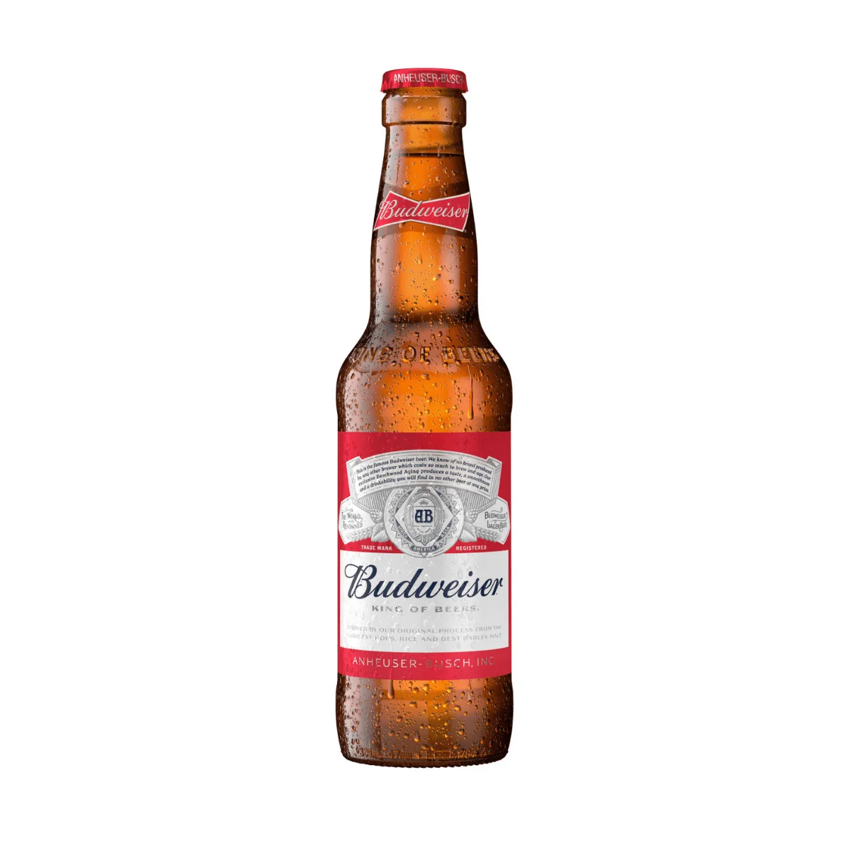 budweiser-beer-sip22-355cl-bottle-free-delivery-premium-alcohol-amman-jordan - sip22 Bottle of Budweiser American lager beer available for online delivery
